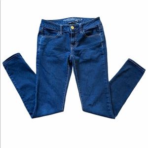 AMERICAN EAGLE Super Stretch Skinny Jeans sz 0